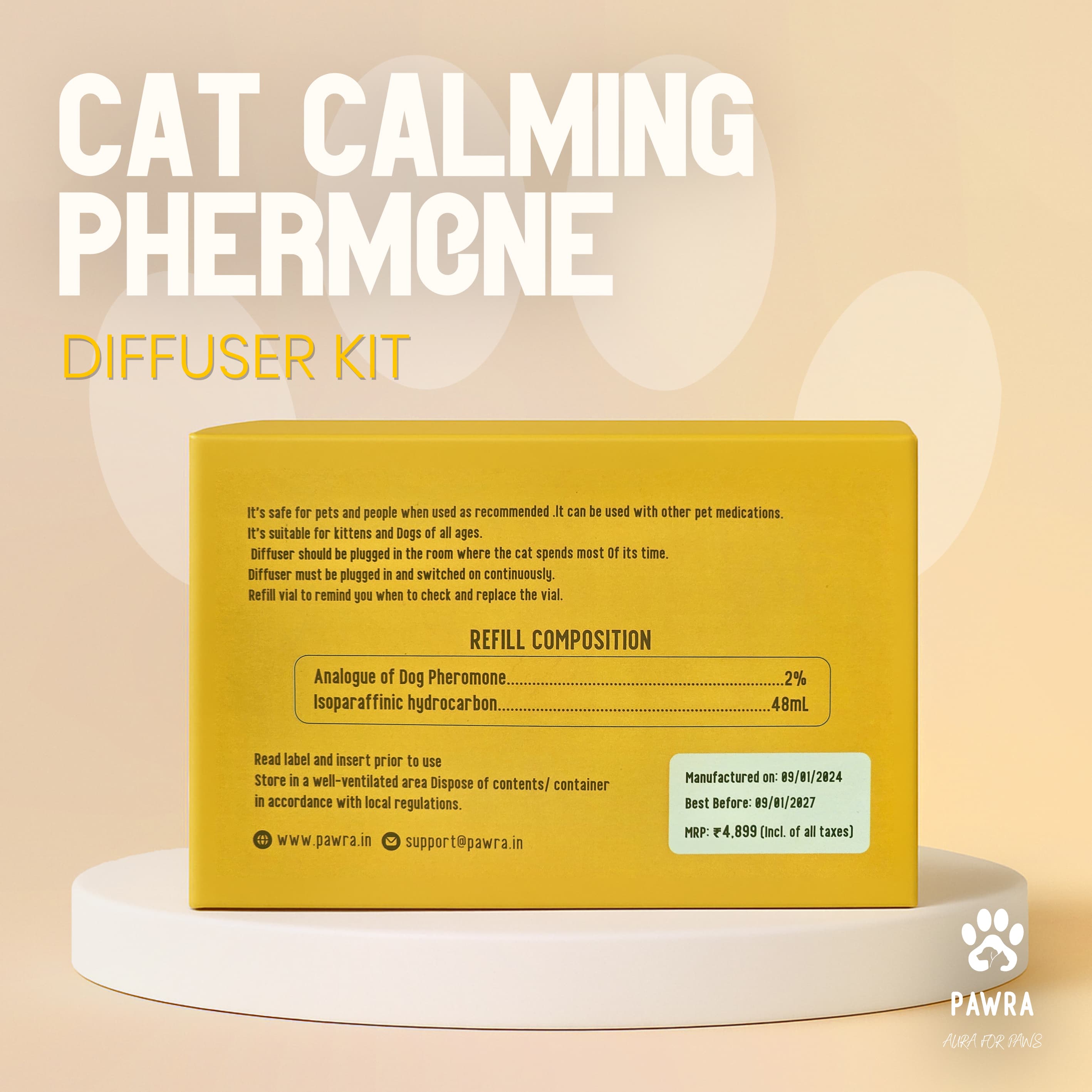 Cat Calming Pheromone Diffuser Kit view 5