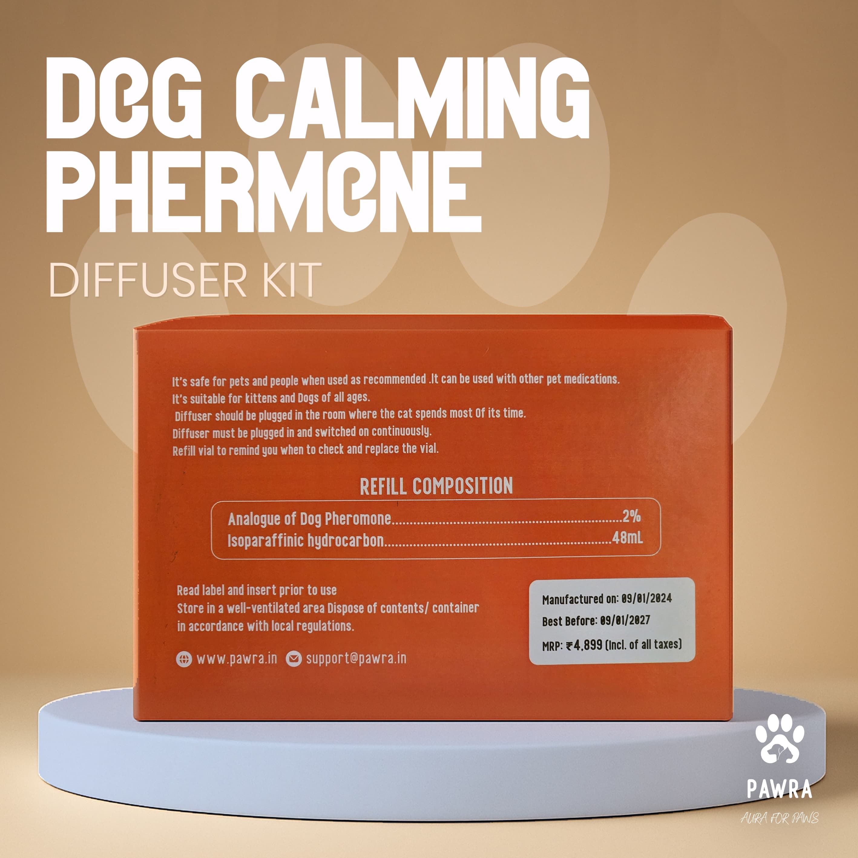 Dog Calming Pheromone Diffuser Kit view 4